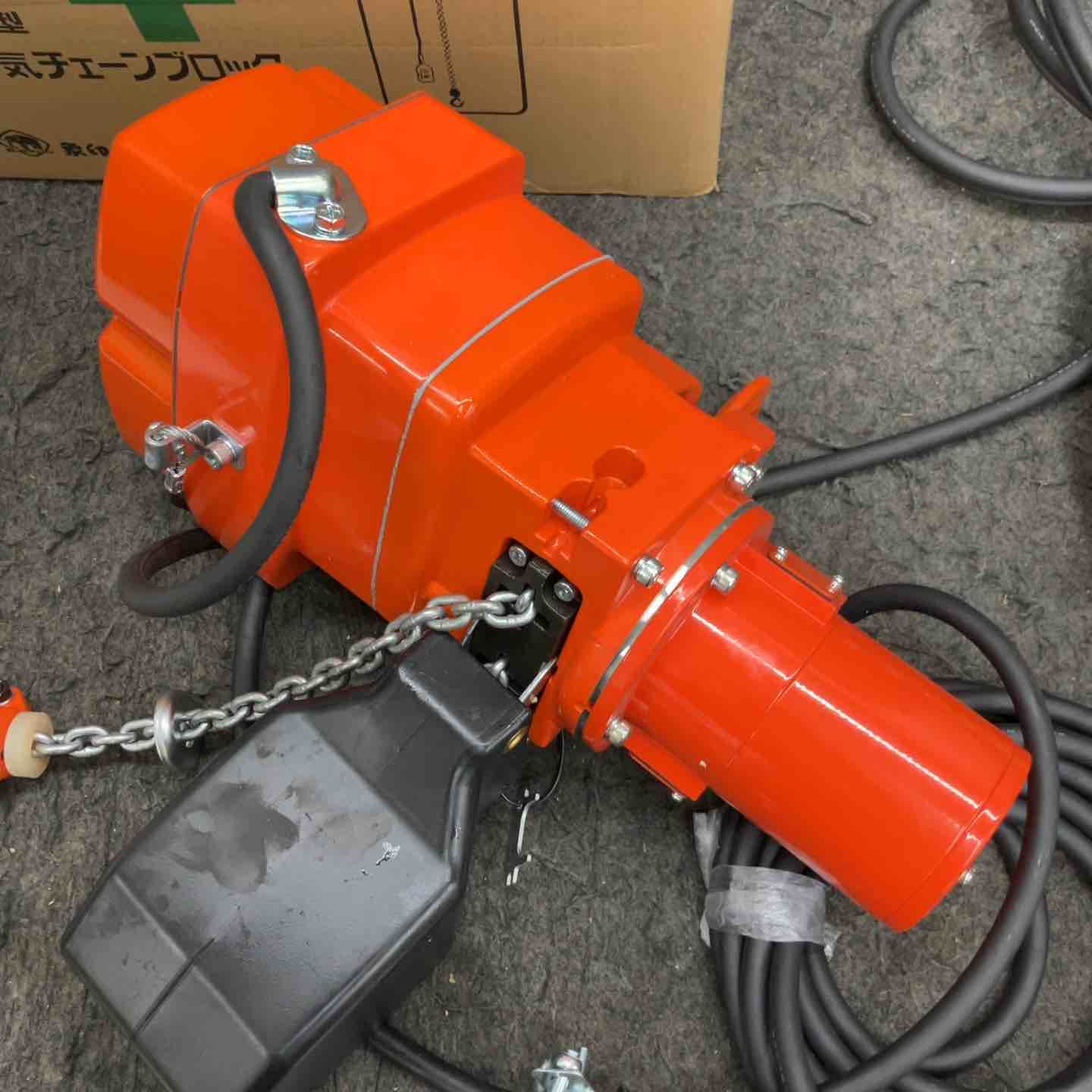 ◇象印チェンブロック 単相100V 小型電気チェーンブロック(1速型)60KG