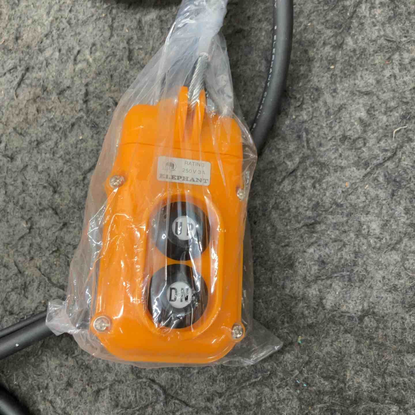 ◇象印チェンブロック 単相100V 小型電気チェーンブロック(1速型)60KG