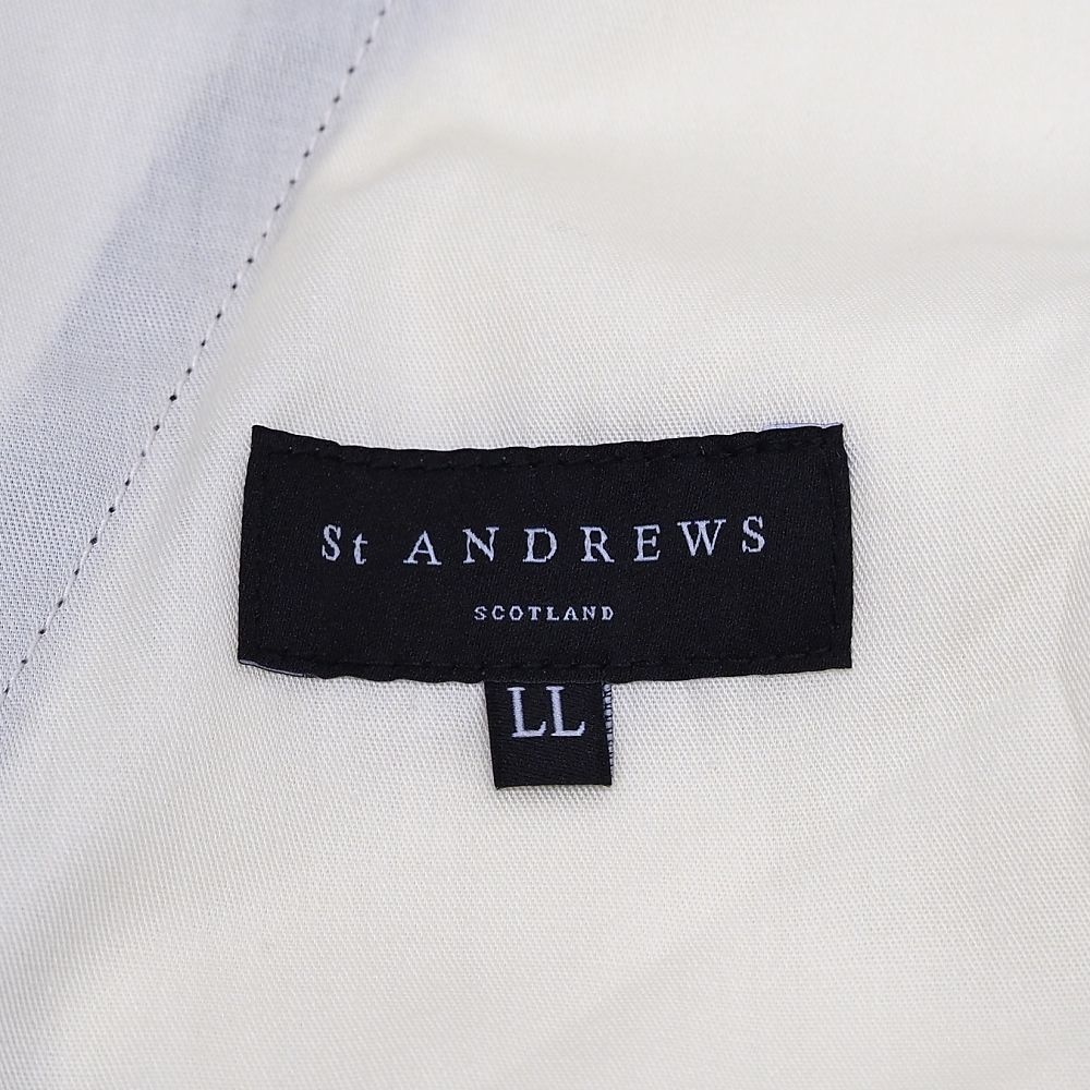 未使用品 St ANDREWS パンツ 【サイズ：LL】 ブラック ストレッチ ゴルフウエア セントアンドリュース メンズ 5GHB2/A0755S/LAN08/ 未使用品 St ANDREWS パンツ 【サイズ：LL】 ブラック ストレッチ