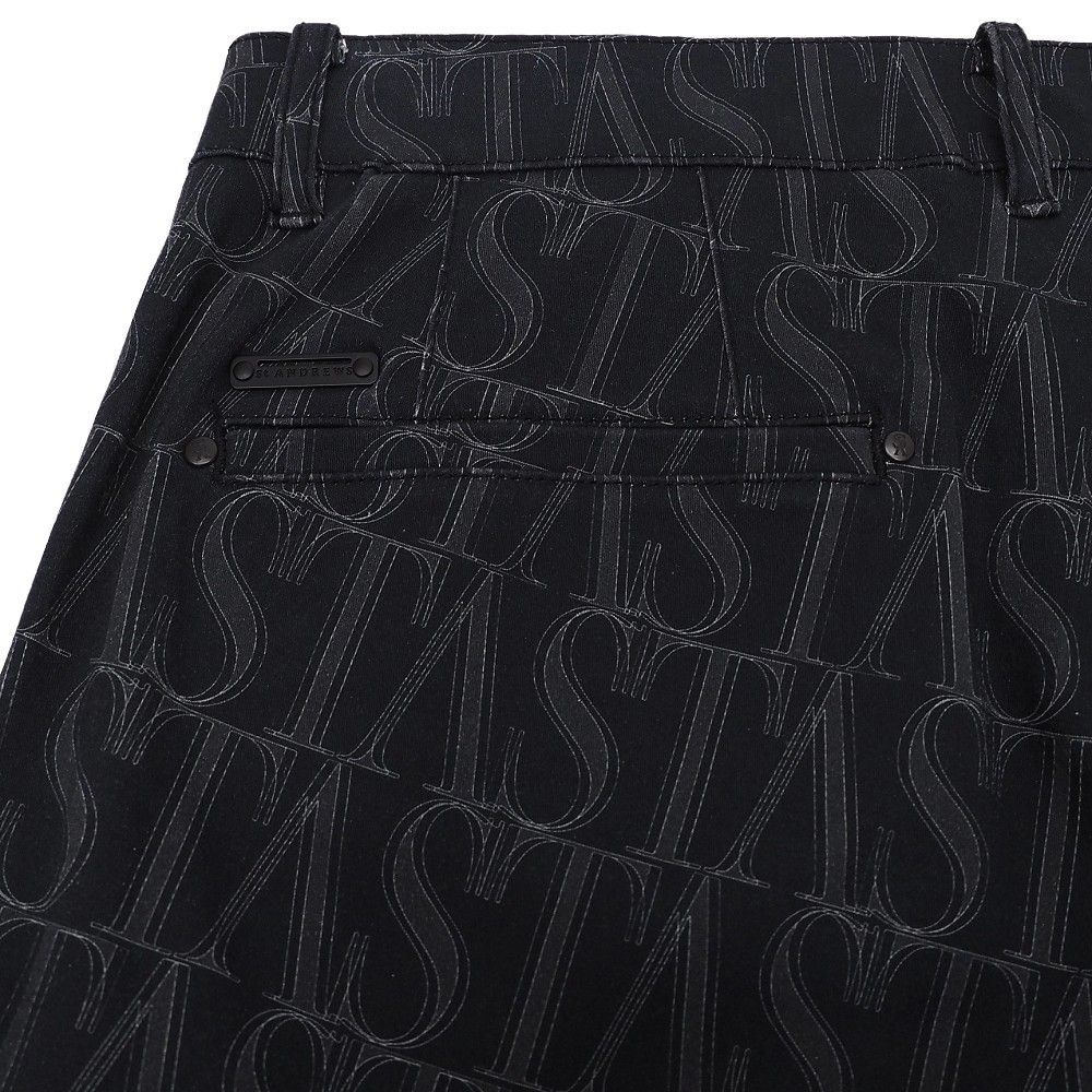 未使用品 St ANDREWS パンツ 【サイズ：LL】 ブラック ストレッチ ゴルフウエア セントアンドリュース メンズ 5GHB2/A0755S/LAN08/ 未使用品 St ANDREWS パンツ 【サイズ：LL】 ブラック ストレッチ