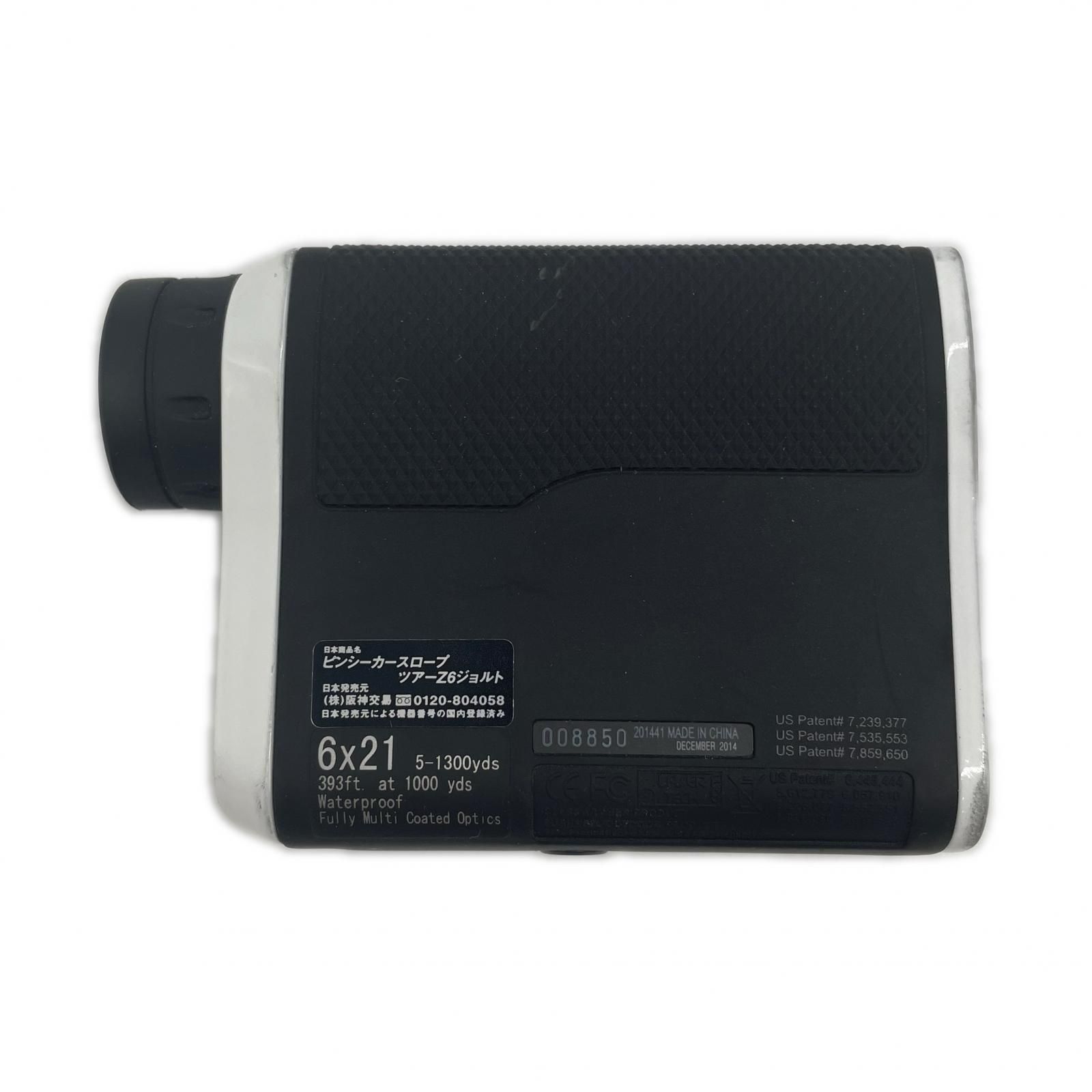 ブッシュネル Bushnell レーザー測定器 黒 ピンシーカースロープツアーZ 6ジョルト 距離計