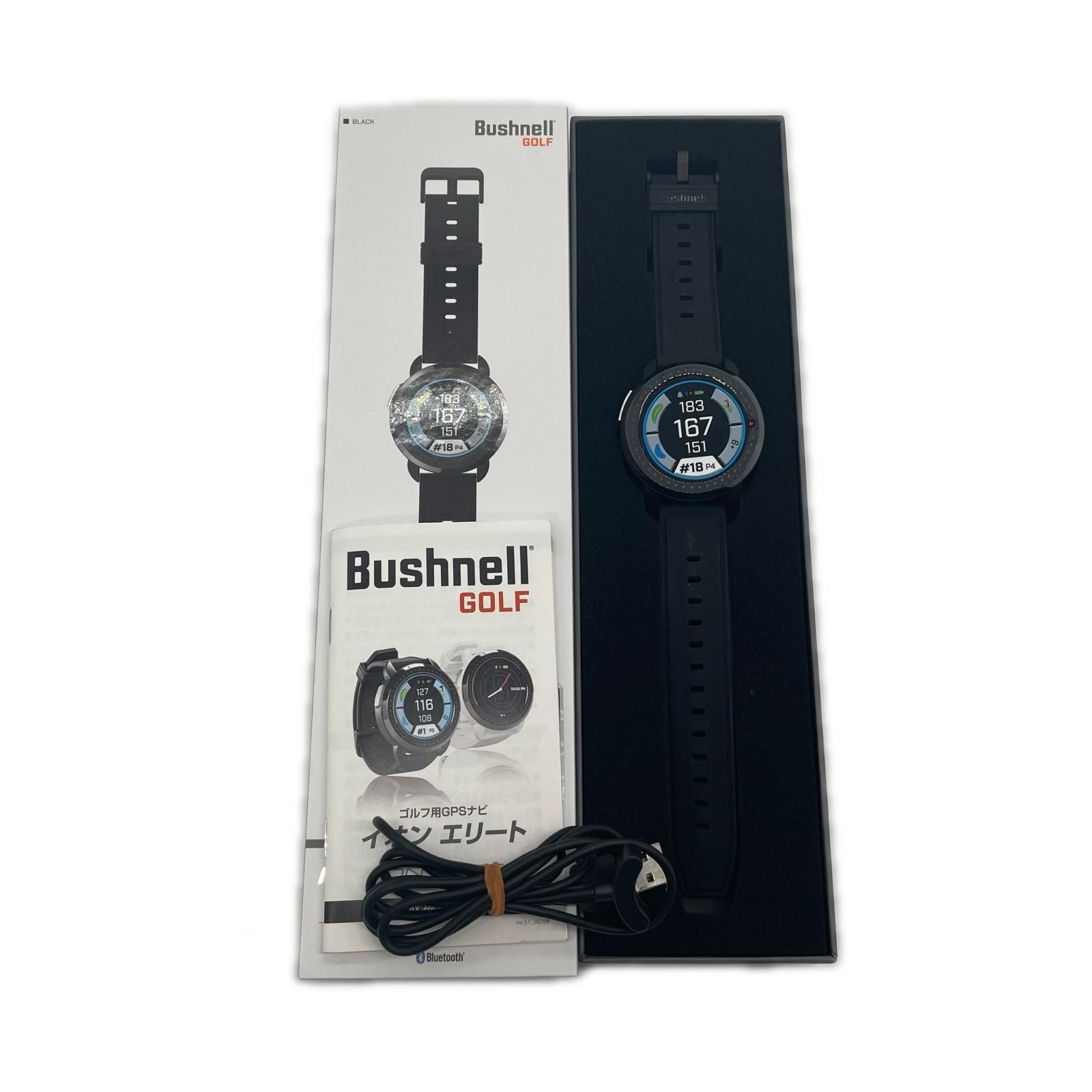 中古 ブッシュネル Bushnell ゴルフナビ 黒 イオン エリート ION ELITE