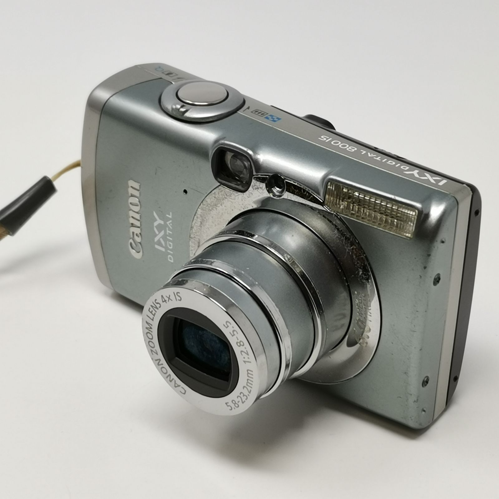 キャノン IXY digital 800 IS デジカメ PC1176 シルバー 動作確認済み