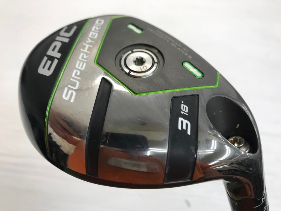 キャロウェイ EPIC SUPER HYBRID 18度 Diamana 55 for Callaway SRフレックス ユーティリティ ゴルフドゥ NEXT