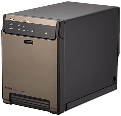 ロジテックHDDケースUSB 3.0 eSATA接続4ベイ最大56 TB対応LGB-4 BNHEU 3