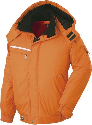 XEBECジーベック防水防寒ブルゾン秋冬用58282オレンジLL