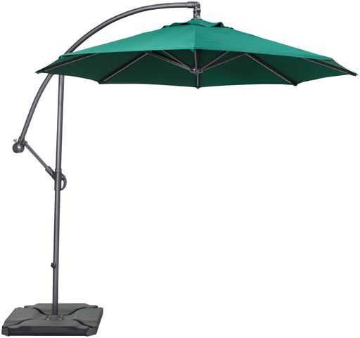 タカショーハンギングパラソル2.5 mグリーン約W 250 xD 300 xH 260 cm