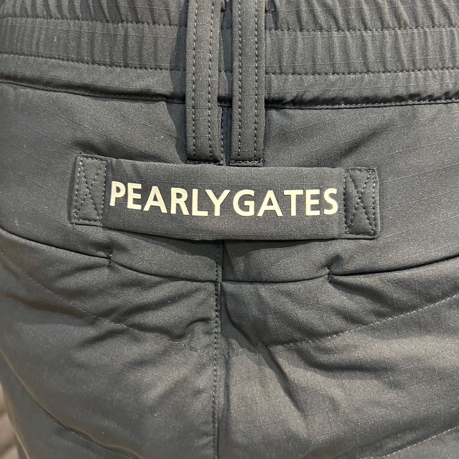 【XL新品タグ付】PEARLY GATES　現行モデル　中綿　蓄熱　パンツ　6 NyストレッチBIGリップストップ中綿パンツ | PEARLY GATES（パーリー