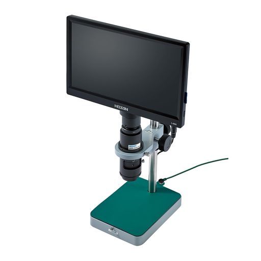 ホーザン(HOZAN)モニター付マイクロスコープ倍率13~97倍標準ベースL