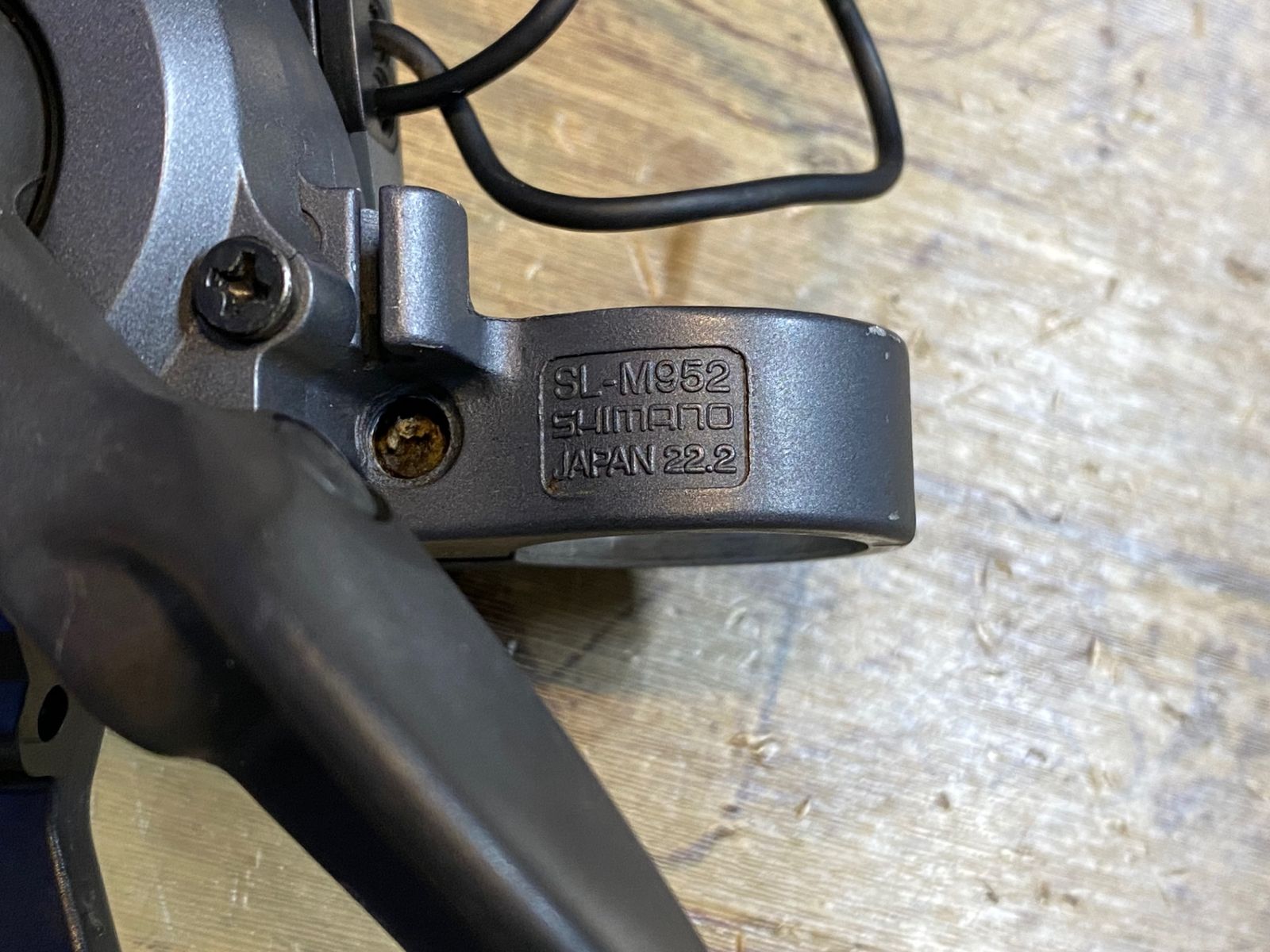 JK490 シマノ SHIMANO XTR SL-M952 シフトレバー 左右セット 2x9s 接続 