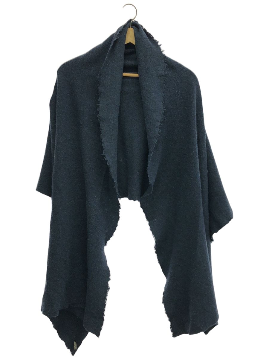 Faliero Sarti ファリエロサルティ ウールシルクストール ユニセックス ネイビー