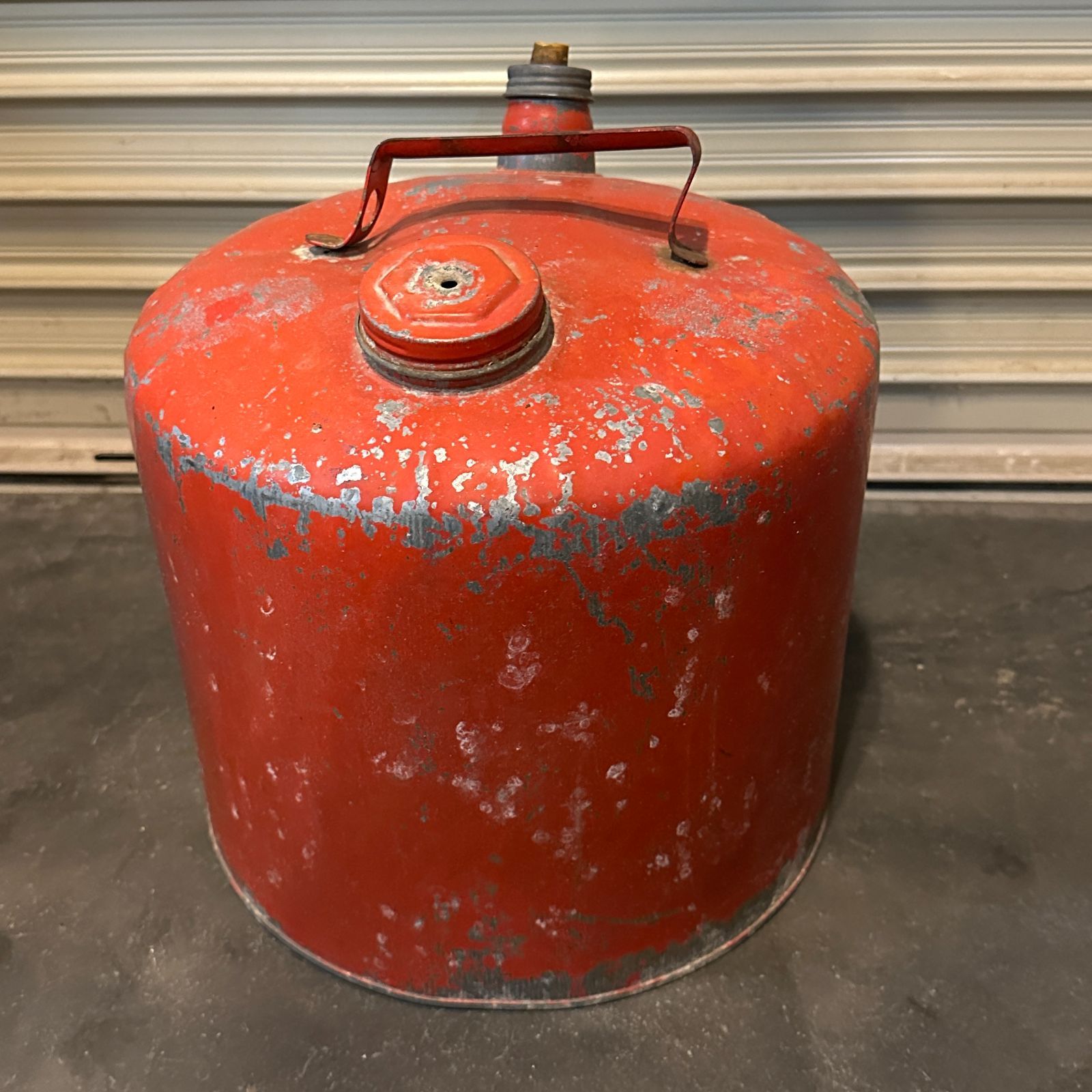  EAGLE製 ヴィンテージ ガルバナイズド ガソリン缶 オイル缶 5ガロン アンティーク雑貨 美術品 アンティーク コレクション