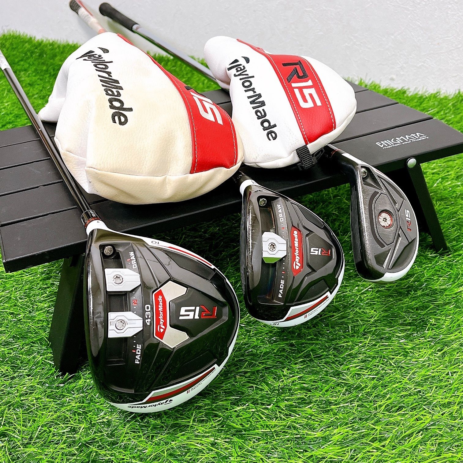 キャディバッグ新品 テーラーメイドR15 メンズゴルフクラブ12本セット