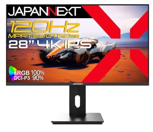 インチIPSパネル搭載120 Hz|1 ms MPRT 対応4 K 3840 x 2160 解像度ゲーミングモニターJN- - .1 DisplayPortsRGB