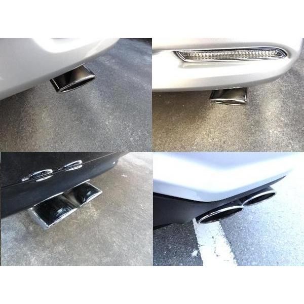 オーバルマフラーカッター ポルシェカイエンケイマンボクスター b7149