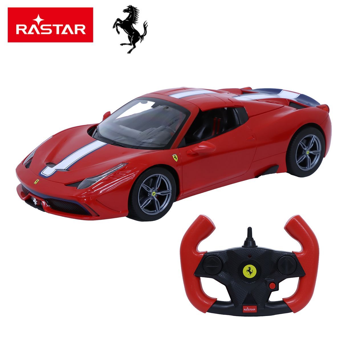 RASTAR 1/14 RC フェラーリ 458 スペチアーレ ラスター R/C ラジオ