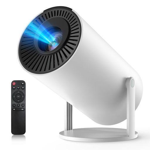 Pericatプロジェクター家庭用小型リモコン付き 令和7年 本格販売! °回転4 K対応 ホームプロジェクター天井投影Bluetooth 5.4 Wi-Fi 6瞬時接続HiFiスピーカー自動台形補正