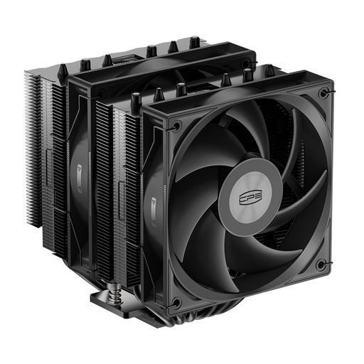 デュアルタワー空冷CPUクーラー|6本6 mmヒートパイプ|265 WTDP|PWMファン 500-2200 rpm|静圧3.28 mmH 2 O|風量73.32 CFM |Intel