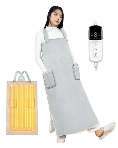 電気毛布着るこたつ 2025新登場 360°立体発熱 8段階温度調節12時間タイマー付掛け敷き兼用2 M電源ケーブル肩掛け膝掛け敷毛布腰巻きダニ退治丸洗い可省エネ防寒対策暖房器具速暖ふわ…