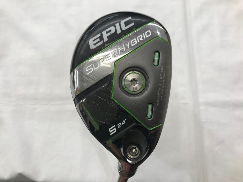 キャロウェイ EPIC SUPER HYBRID 24度 DIAMOND Speeder 8 Xフレックス