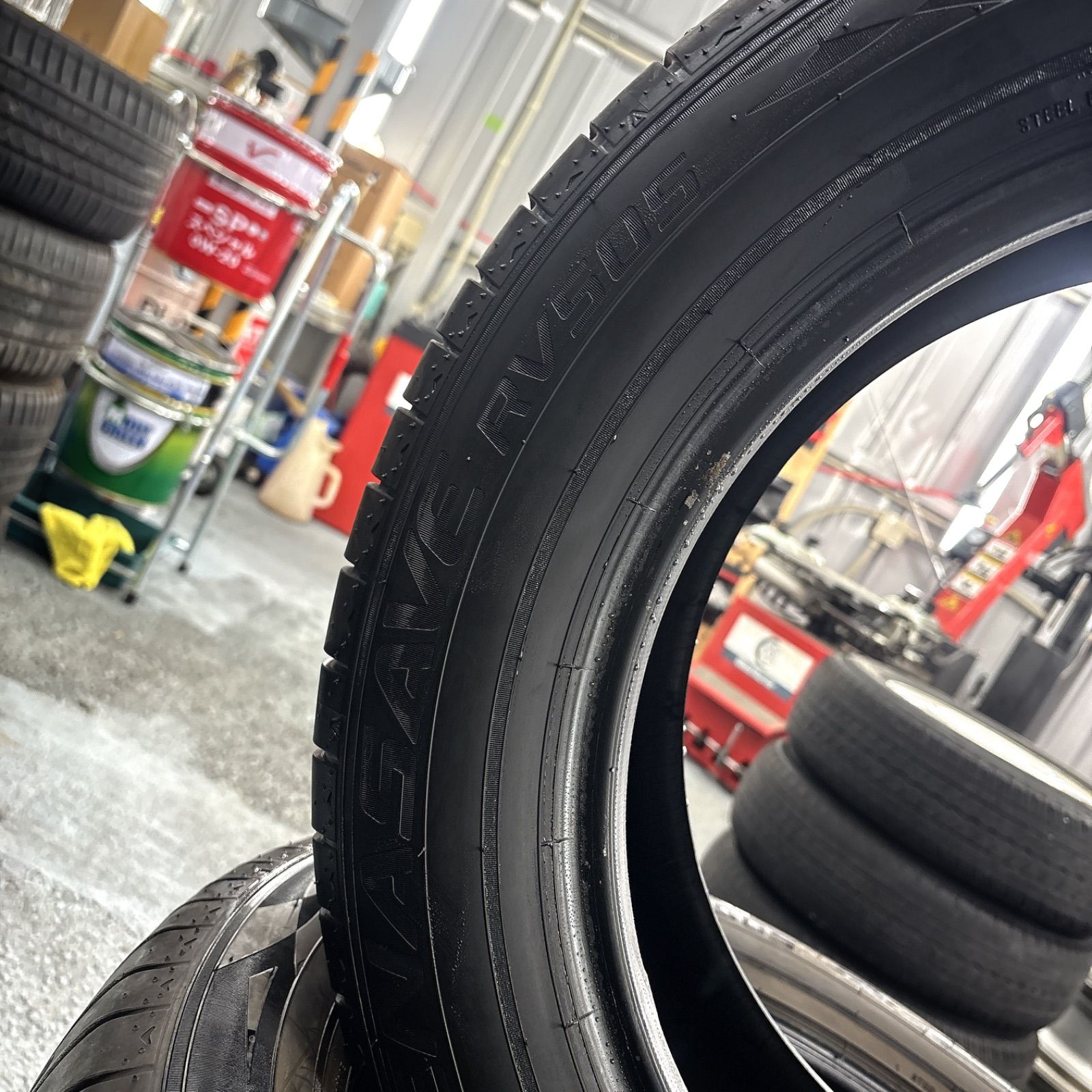 送料無料！！バリ溝ダンロップ 215/60r17 CR-V純正ホイール バリ溝 