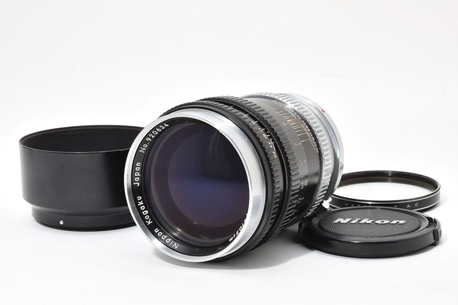 4778 ニコン Nikon Nikkor P 10.5 cm 105 mm f|2.5 Lens S Mount