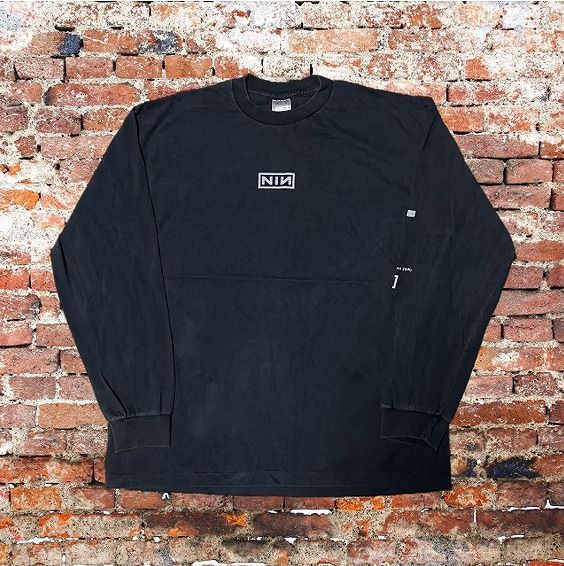 Nine Inch Nails / ナインインチネイルズ 長袖 Tシャツ The Downward