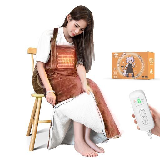 2025独自技術 ダニ退治 着る 掛ける 敷く ポケット付き H-W電気毛布着る電気毛布電気ブランケット着る毛布着るこたつ電気布団速暖掛け敷き適応身長目安150~180 cm 0.5~6時間タイマー…