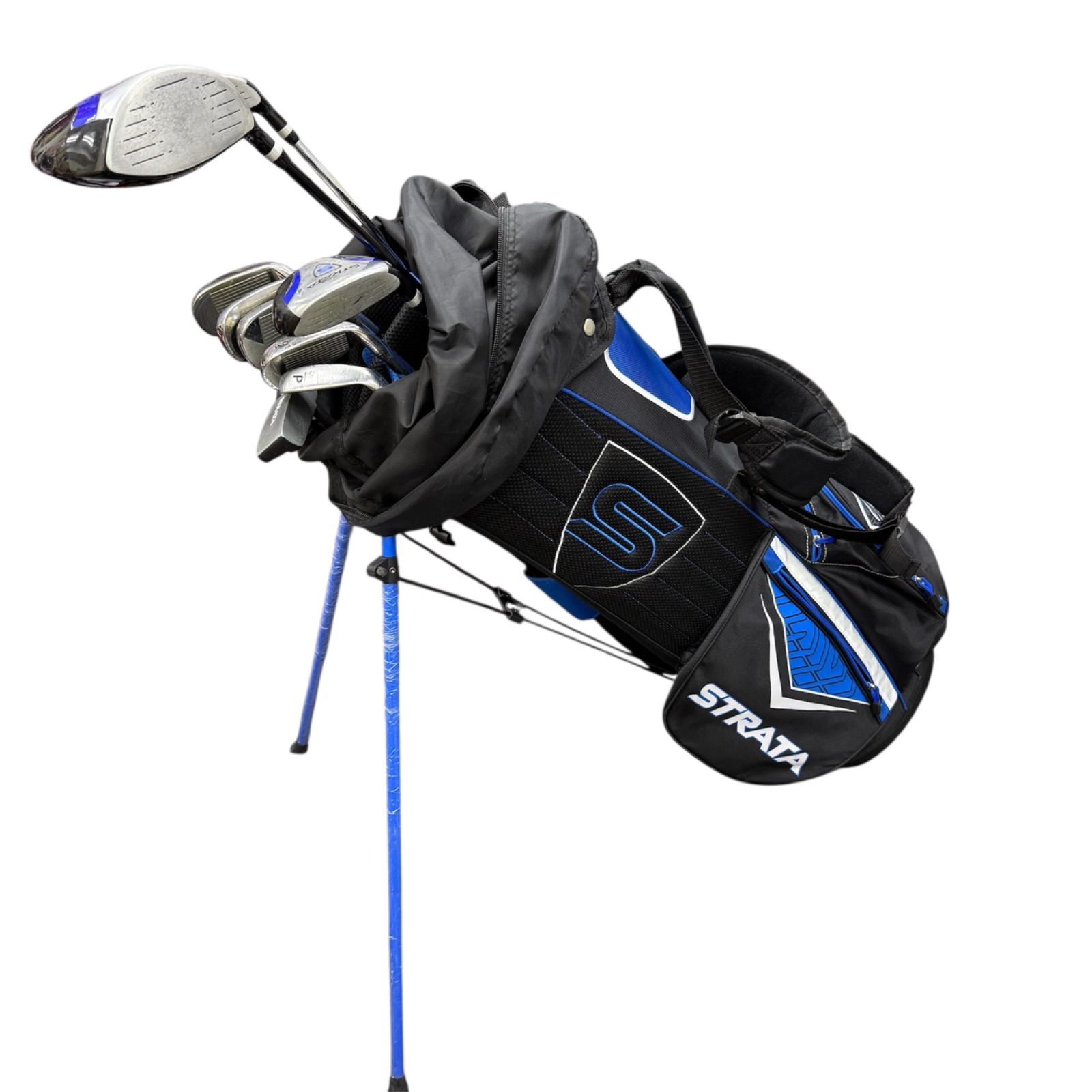 ストラータ ゴルフクラブ STRATA メンズ 男性用 左利き キャディバッグ ドライバー アイアン ウッド パター