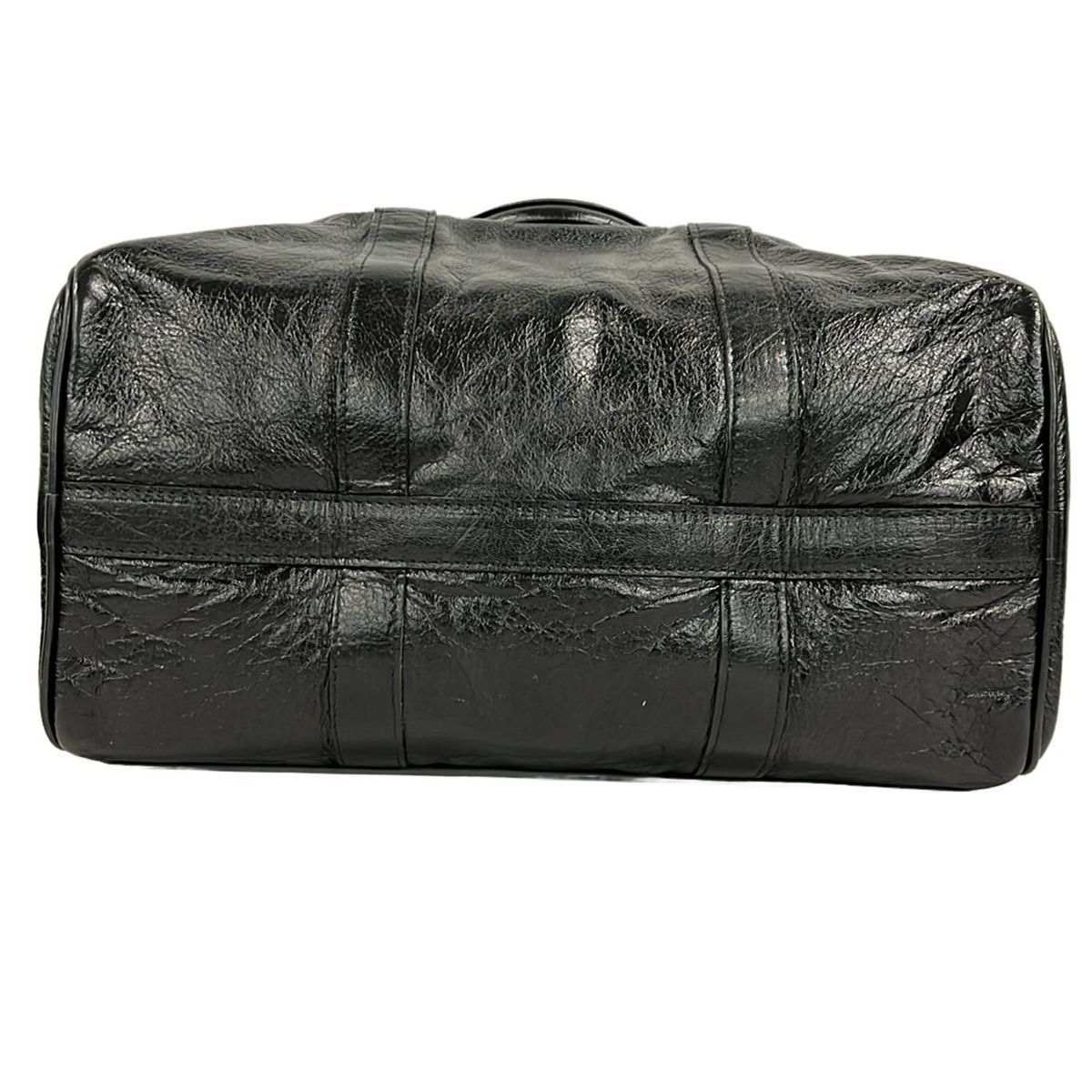 MORABITO(モラビト) ハンドバッグ美品 - 黒 レザー - メルカリ