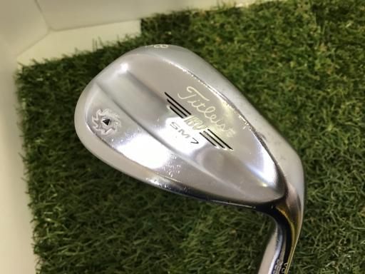 タイトリスト VOKEY SPIN MILLED SM 7 ツアークロム 58°|12° D ウェッジ WG Dynamic G フレックスS メンズ 男性用 右利き 右用 Cランク ゴルフクラブ