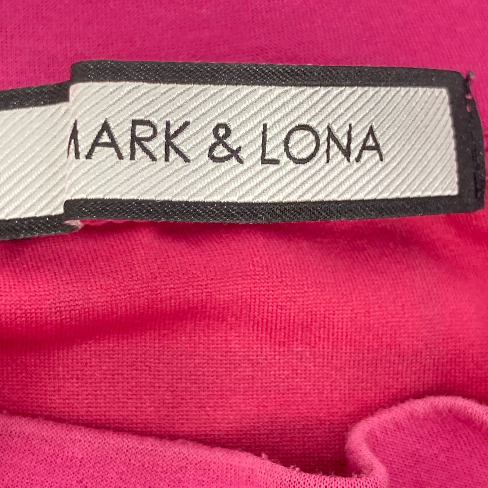 MARK&LONA マークアンドロナ MLM-1A-AA03 ﾋﾟﾝｸ Jaded Mock Neck Top 48