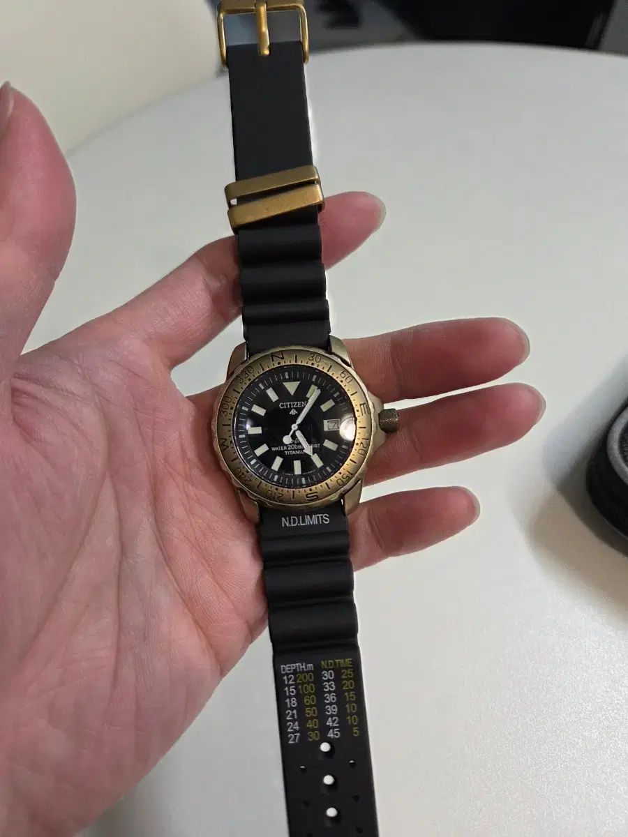  シチズン ヴィンテージ チタン ダイバー ウォッチ 腕時計(クォーツ) 腕時計(アナログ)
