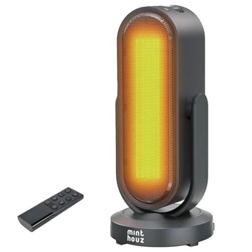 ヒーター小型セラミックヒーター省エネ電気ストーブ人感heater静音暖房器具タイマー電気ファンヒーターPTC 冬節電対策3秒速暖ECO知能恒温上下左右首振り3段階温度調整1200 W二重過熱保…