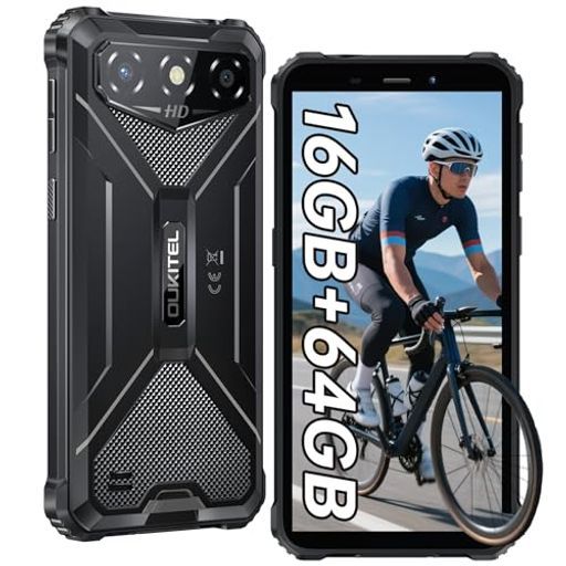 防水タフネススマホ16 GB 64 GB|1 TBSIMフリースマホ本体6インチHD 大画面薄型軽量6300 mAhバッテリー急速充電Android 14スマートフォンデュアルSIMOTG スマホ三脚 スマホ暗所撮影