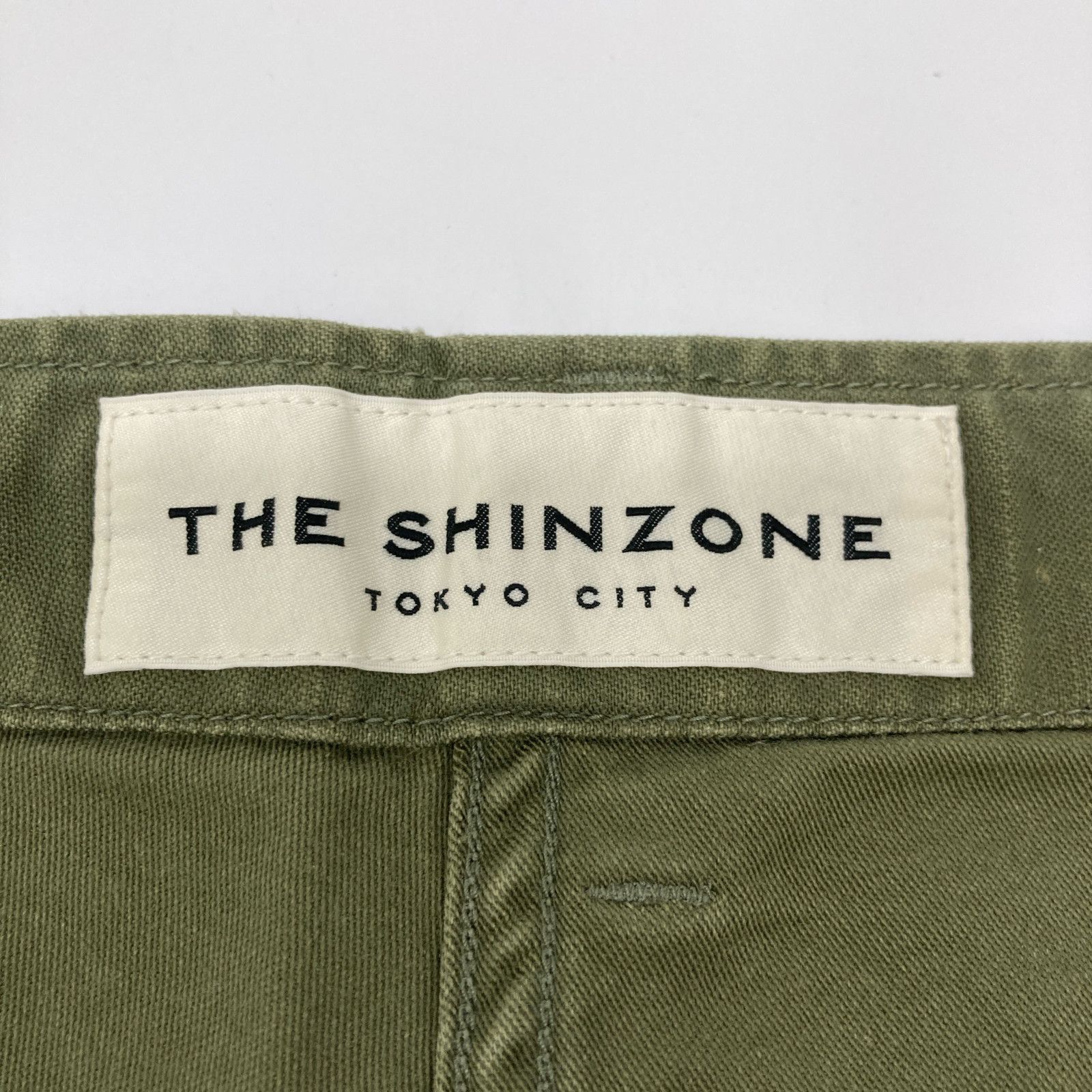 THE SHINZONE ザ シンゾーン 24MMSPA03 24SS ｶｰｷ ｳｫｯｼｭﾄﾞ ﾍﾞｲｶｰﾊﾟﾝﾂ 34