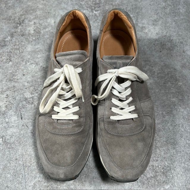 CAR SHOE カーシュー 靴 スウェードスニーカー メンズ 8 イタリア製 グレー CAR SHOE カーシュー 靴 スウェードスニーカー メンズ 8 イタリア製