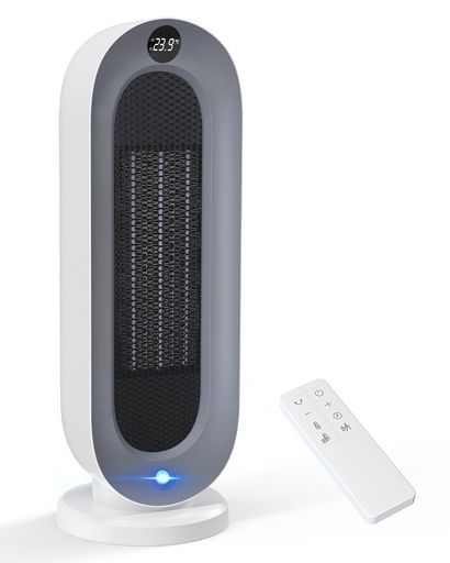 人感センサー付き セラミックヒーター ECO知能恒温節電対策 セラミックファンヒーター暖房器具省エネ電気首振り3段階温度調整800 W|1200 W切り忘れ防止二重過熱保護転倒OFFタイマー機…