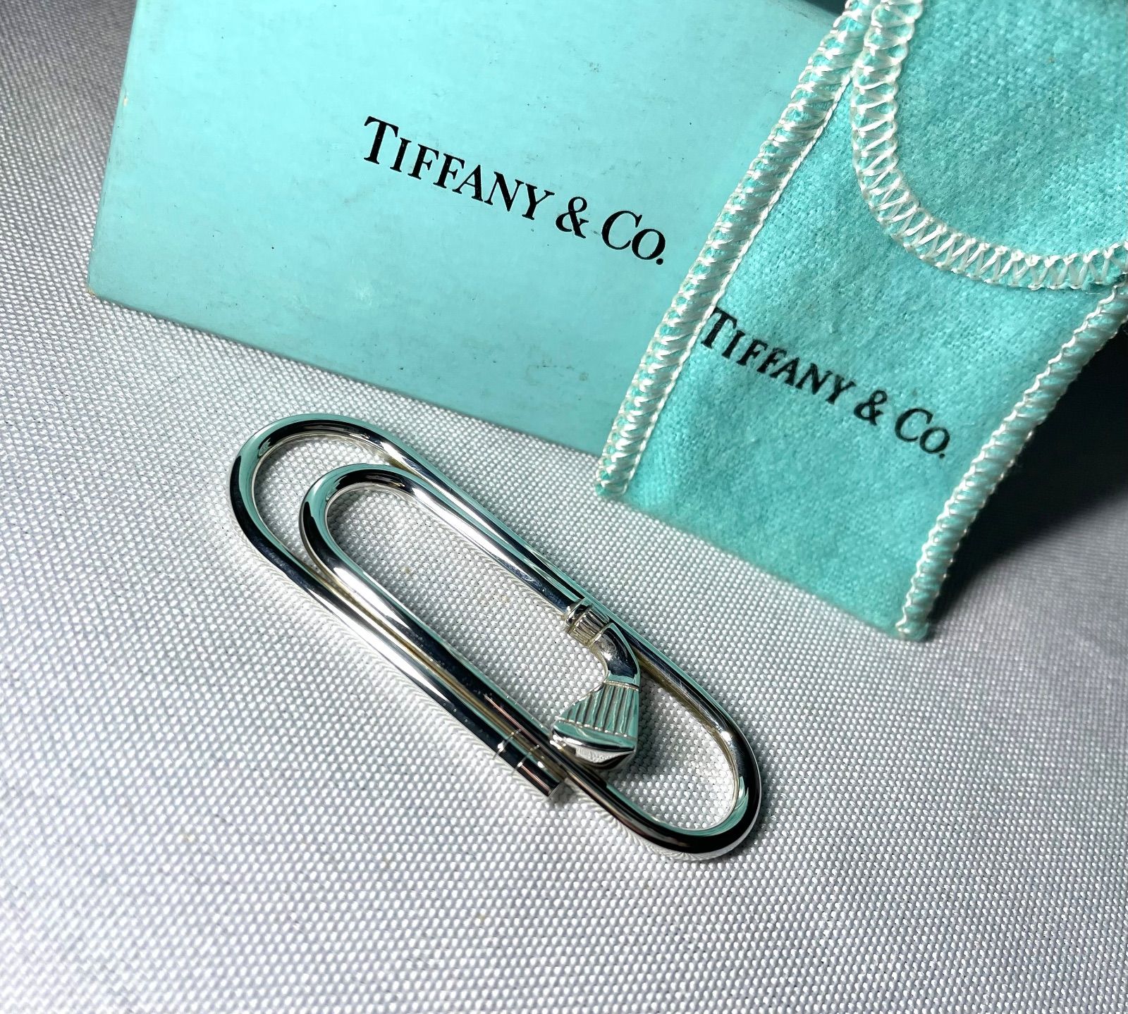 美品 希少 TIFFANY ティファニー ゴルフデザイン 鏡面スターリング