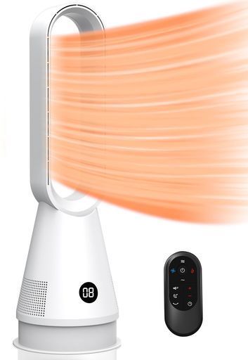 セラミックヒーター冷暖両用 3暖風|8冷風切替ECO知能恒温節電対策 暖房器具省エネ電気首振り3段階温度調整600 W|1200 W切り忘れ防止二重過熱保護転倒OFFタイマー機能リモコン付きセラミッ…