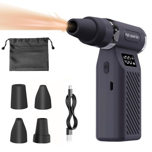 エアダスター充電式電動エアダスターエアダスター強力ダストブロワーブロワー洗車100段階風量調整超強力最大風速120 m|s 7500 mAh大容量バッテリーPC掃除|空気入れ|キーボード|エアコン|洗車…
