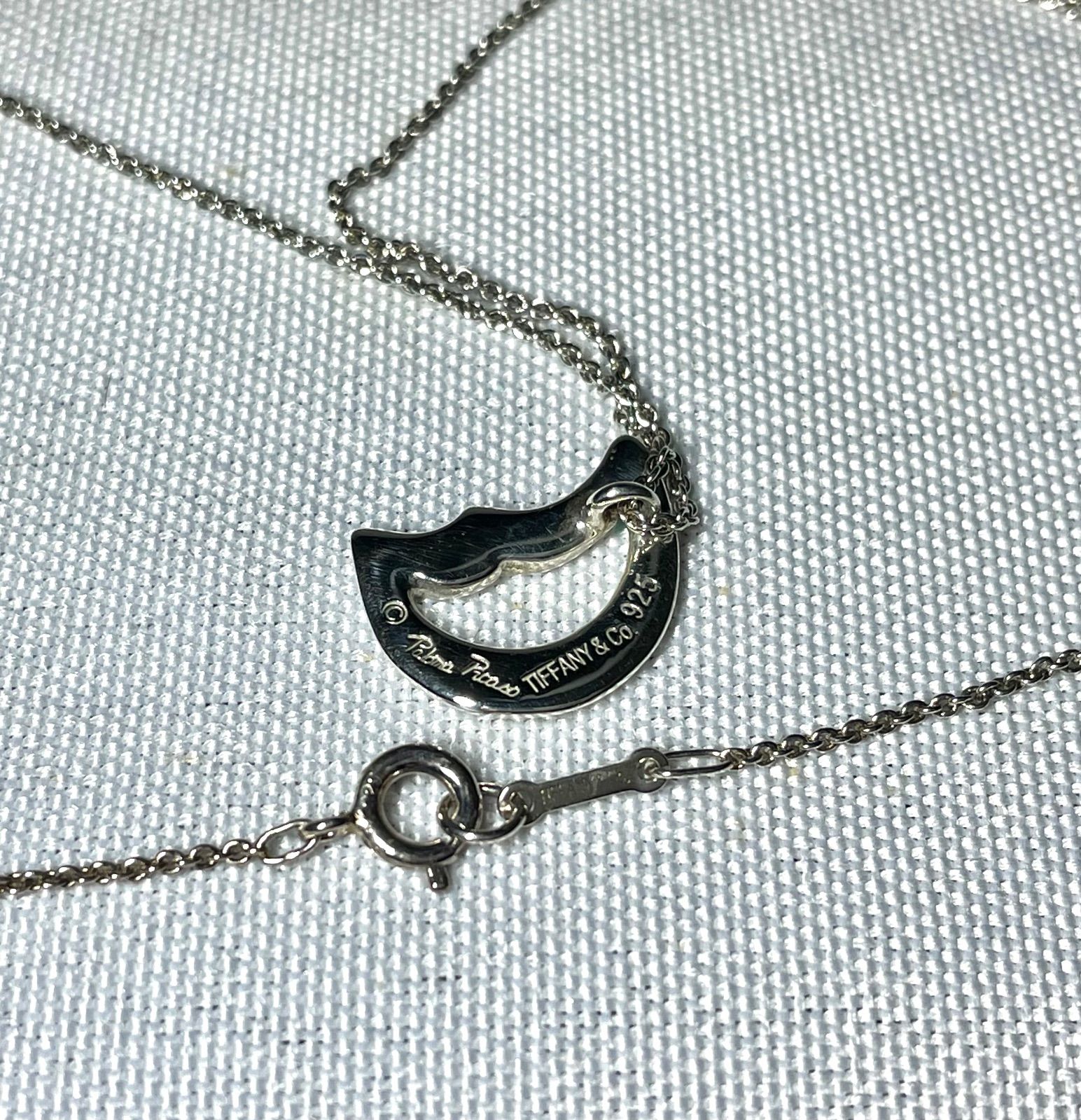 三日月ペンダント スターリングシルバー