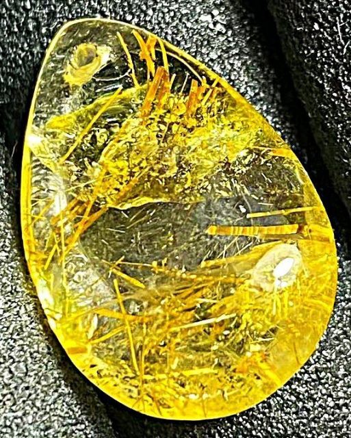 上質EU製☆ROBEAN☆定価135万円☆天然タイチンルチルクォーツ太金針