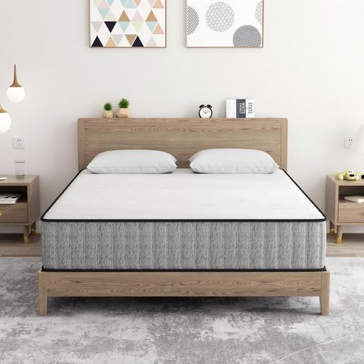 ColorMe セミダブルマットレス高反発 厚20 cmポケットコイル構造体圧分散 通気性抗菌防臭 底付き感なし圧縮梱包で搬入ラクラク腰の負担軽減ベッドマットレス