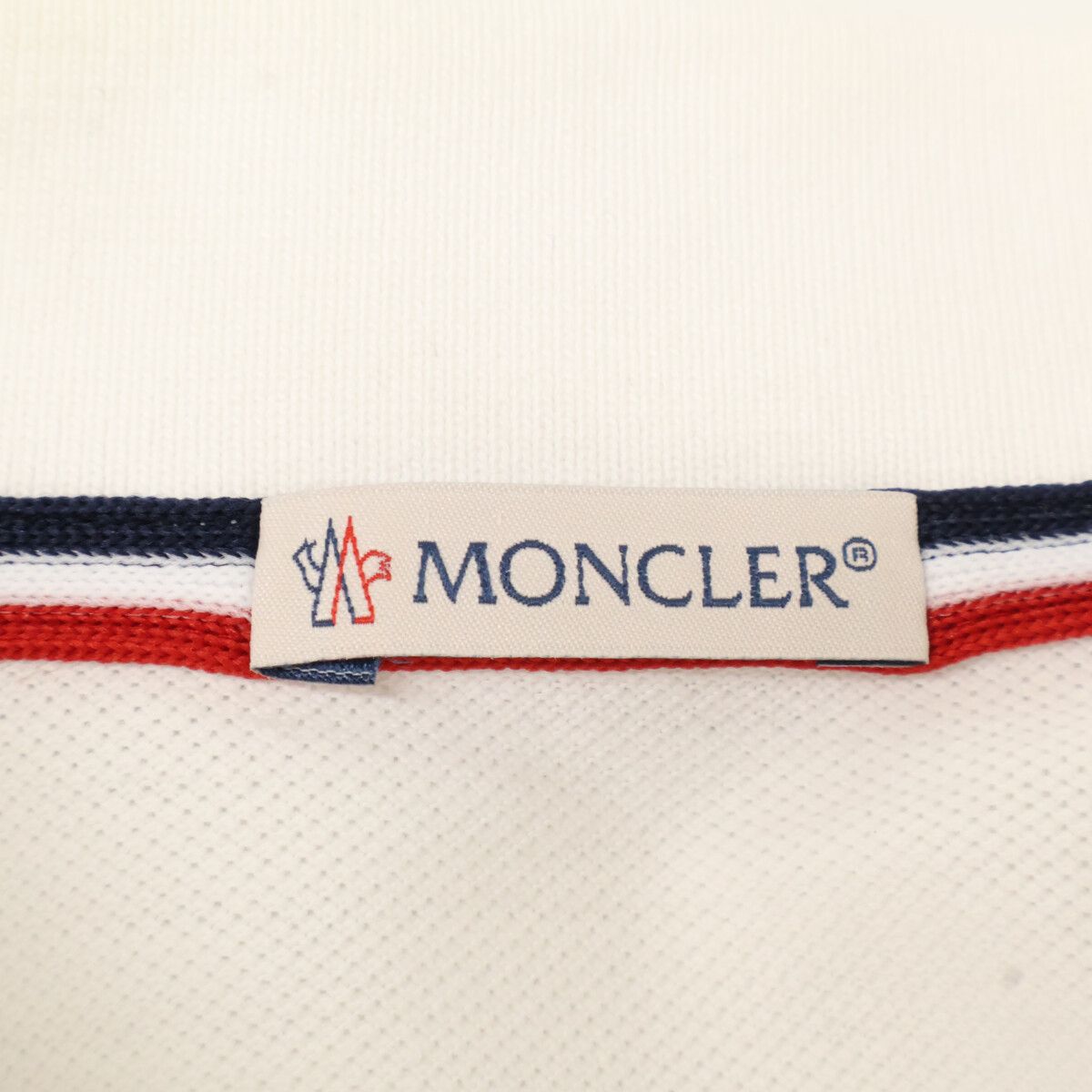 MONCLER モンクレール ﾎﾜｲﾄ 鹿の子 ﾎﾟﾛｼｬﾂ S - メルカリ