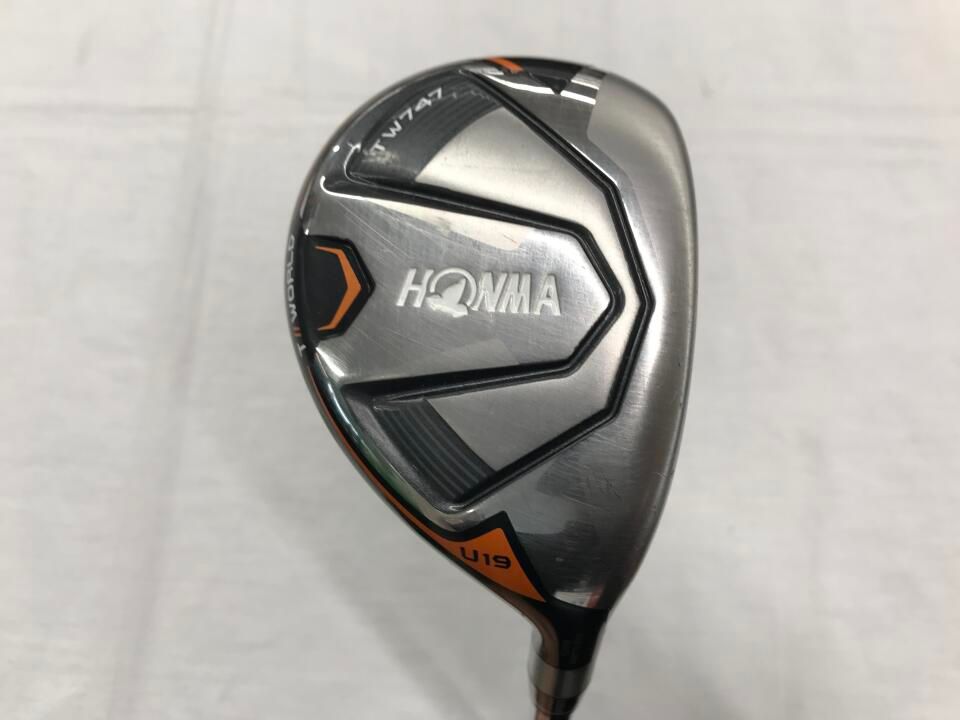 ホンマゴルフ TOUR WORLD TW 747 19度 NSプロ950 GH Sフレックス ユーティリティ ゴルフドゥ NEXT