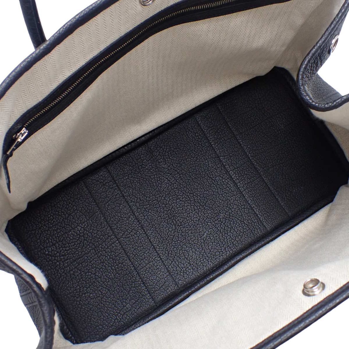 HERMES(エルメス) ガーデンパーティPM ブラック黒 ネゴンダ パラジウム