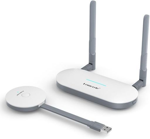 USBAtoHDMIワイヤレス無線送信受信機セット USB-Aポート対応 給電不要 Lemorele 2.4 G-5 GHDMI無線送信機拡張モードusbA 2.0-3.0デバイス用4台増設 50 m安定転送距離1080 P