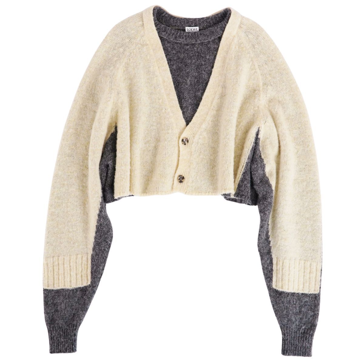 ロエベ LOEWE カーディガン ニット ロングスリーブ 長袖 ウール