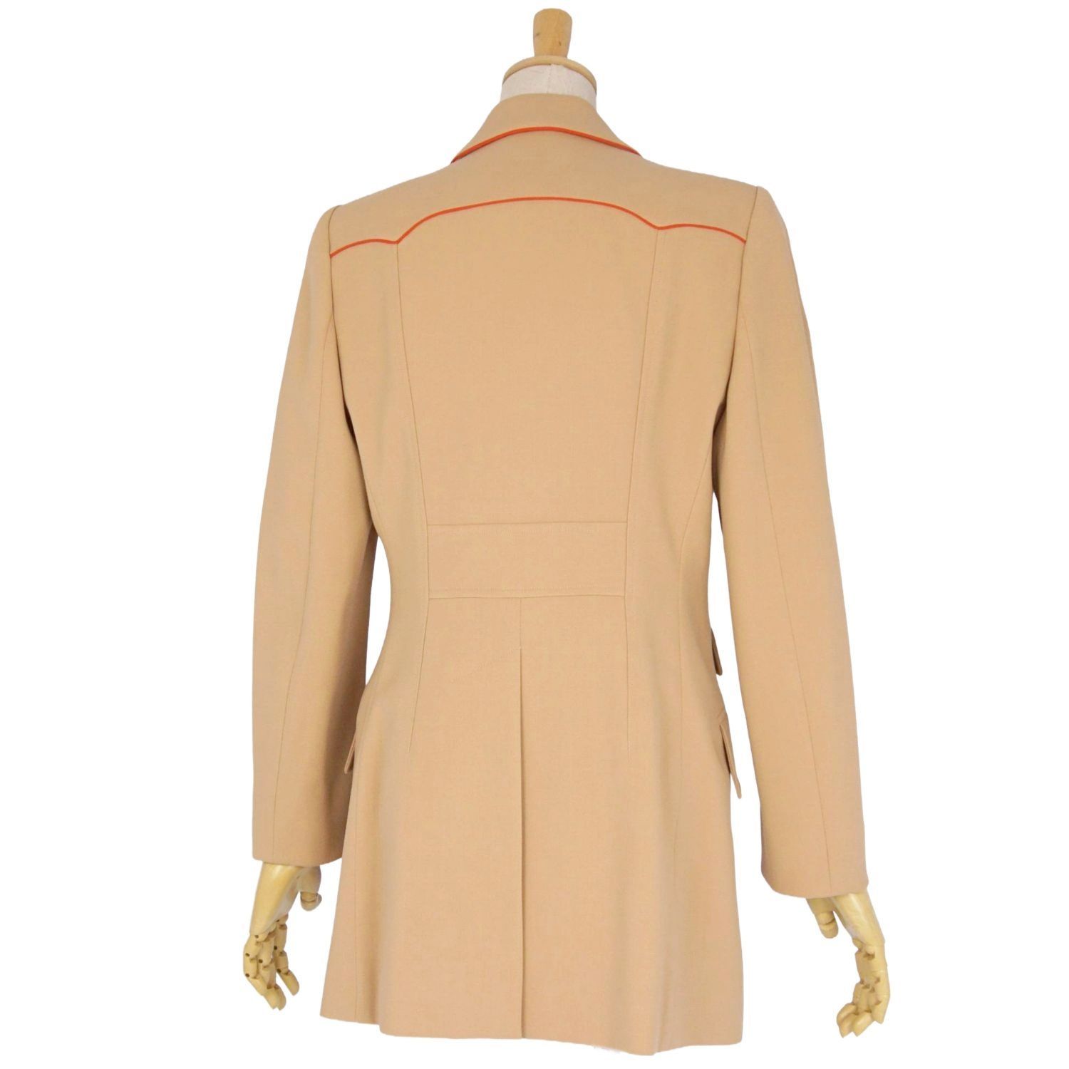 極美品 Vintage エルメス HERMES ジャケット テーラードジャケット